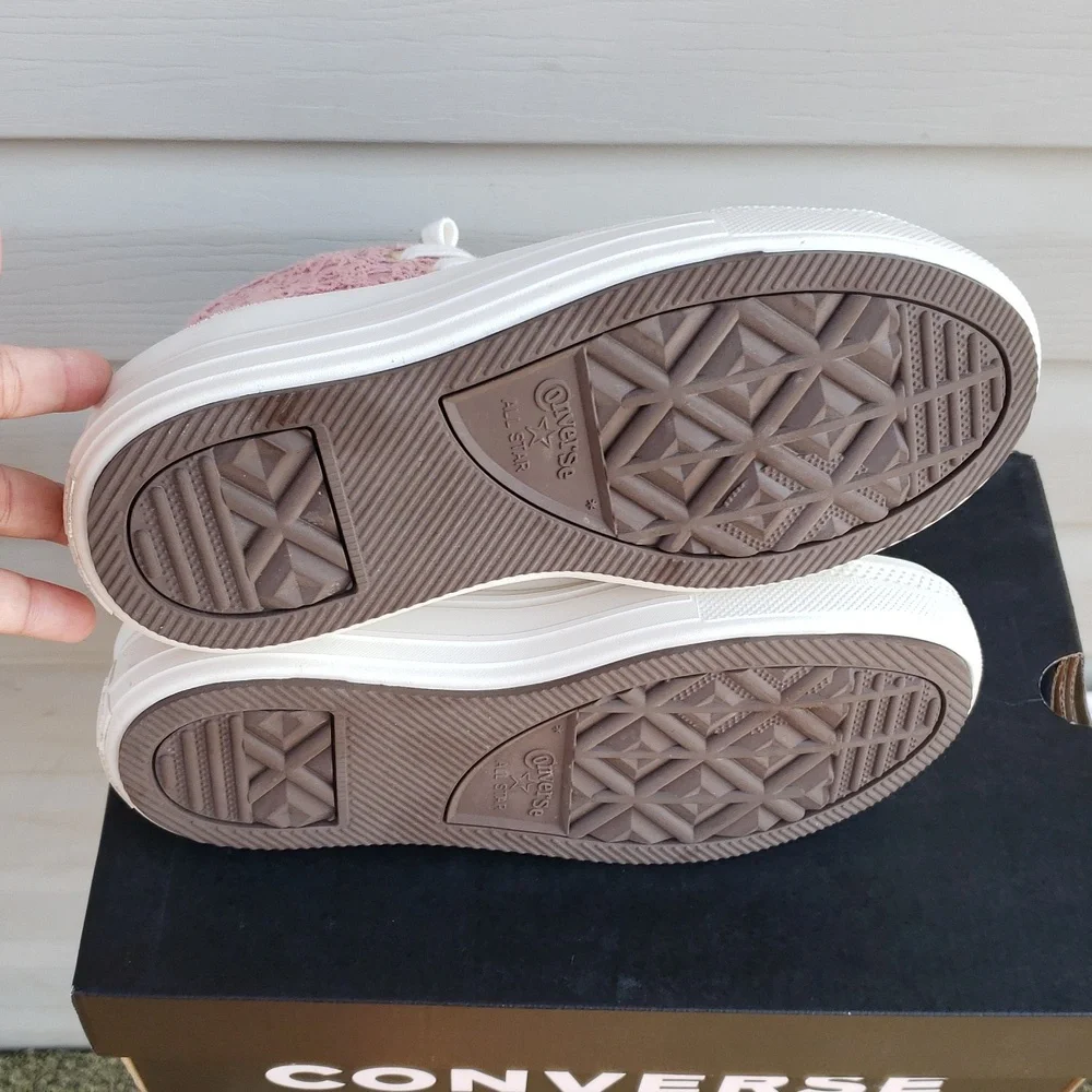 Converse Canvas CTAS Move Platform Daisy Cord Sneakers Size 5.5 Retro Streetwear
